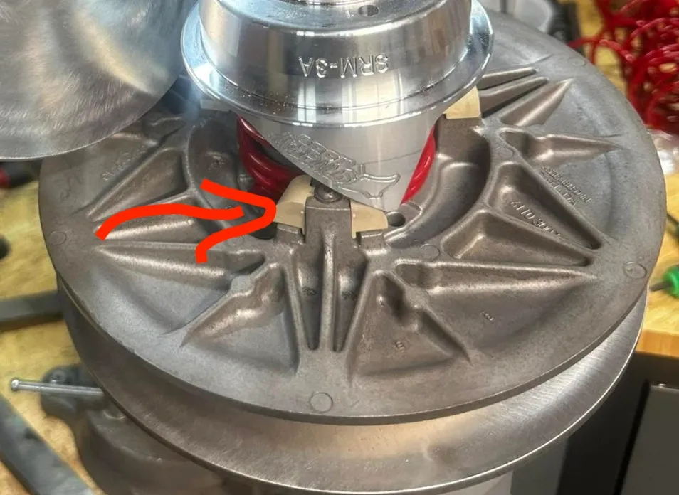 Upgrade Nylon Block for Driven Pulley (Replaces 0GR0-052005)